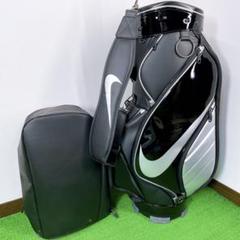 良品/NIKEナイキ/キャディバッグ/9型/カート/6分割/ブラック/3点式 org.jpg