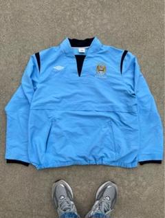 【超希少3XL】UMBRO×マンチェスターシティ/ピステ/ドリルトップ/アンブロ 超希少3XL】UMBRO×マンチェスターシティ/ピステ/ドリルトップ