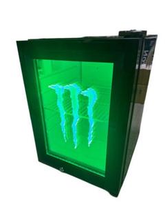モンスターエナジーMonsterEnergy 冷蔵庫 グリーンLED