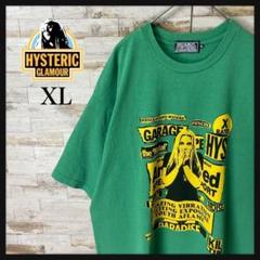 2727U【希少ＸＬ・美品】ヒステリックグラマー☆ヒスガールビッグロゴ Ｔシャツ