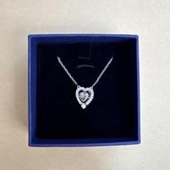 楽天市場】swarovski sparkling dance heart ネックレスの通販