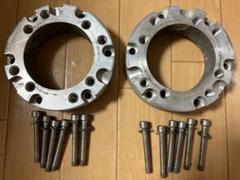 ジャイロ系　純正6穴対応/マルチピッチ　アルミスペーサー　40㎜＊送料込み＊改造 ジャイロ系純正6穴対応/マルチピッチアルミスペーサー40㎜＊送料