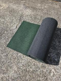 【新品】本格ポリエステル不織布 防草シート(グリーン)　巾1m×35m 新品】本格ポリエステル不織布 防草シート(グリーン) 巾1m×35m