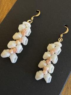 ニイハウシェルペンダント＆イヤリング
