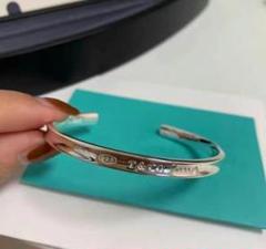極美品 Tiffany & Coシルバーのブレスレット