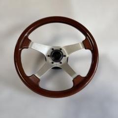 Personalパーソナルウッドステアリング350mmイタリア製