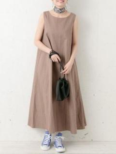 【Sonny label】フレンチリネンテントワンピース
