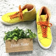 【Nike 】ナイキ ハイカットスニーカー(23) 黄色