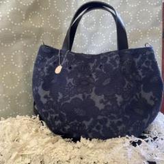 ミナペルホネン Smile flower 楕円底 ころんとトートバッグ