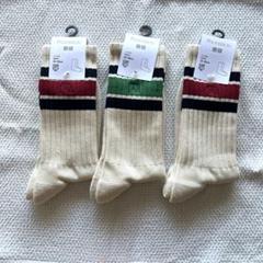 【新品】JW Anderson　靴下 3点セット ユニクロ×JWアンダーソンのヒートテックソックスを3色買って