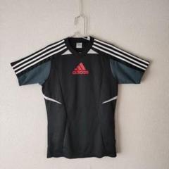 adidas ショートスリーブTシャツ ブラック/グレー