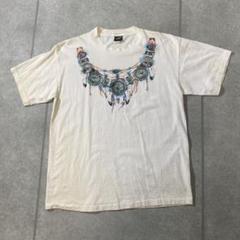 80s90s シングルステッチ　USA製 半袖Tシャツ　ネイティブアメリカ