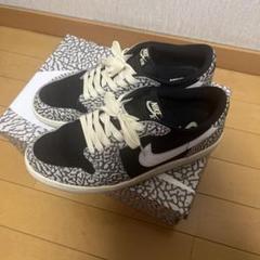 値下げ❌NIKE Air Jordan 1 セメント エレファント柄26.0cm エア ジョーダン 1 ナイキ エアジョーダン ミッド SE NIKE AIR