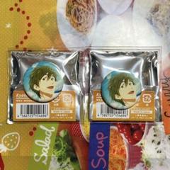 【未開封】Free! 橘真琴 コミケ85 缶バッジ 2点セット 未開封】Free! 橘真琴 コミケ85 缶バッジ 2点セット