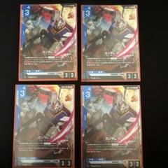 ガンダムカードゲーム　ガンダム　RX−78-2 LR パラレル　4枚セット