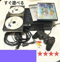 ps 2本体 / SCPH -39000RC / すぐ遊べるセット/ ソフト×3