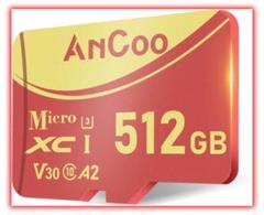 4K動画対応！タフなMicroSDXCカード 512GB
