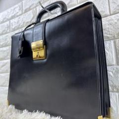グッチ オールド　レザー ビジネスバッグ ブリーフケース
