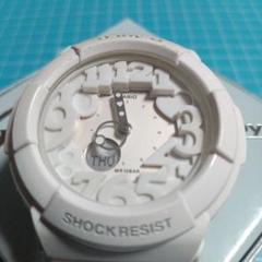 未使用に近い CASIO BABY-G ホワイト 5194＊JA Baby-G - 美品 CASIO BABY-G 5194＊JA ホワイトの通販 by hdyk's