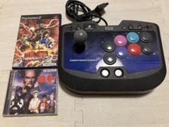 PlayStation2 格闘ゲーム用コントローラー　ソフト2枚