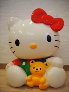 ハローキティ　ソフビ大型貯金箱　ユタカ　1995年日本製　高さ36cm　美品