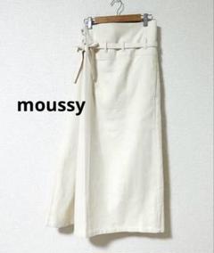 未使用品　【M_】moussy マウジー　WRAP スカート　定価12980円