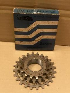 ブランド品専門の SUNTOUR 3段フリー メルカリ - トラック 競輪 ピスト 前田 8.8.8. パーツ