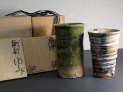 鈴木五郎作　灰釉　徳利　共箱　略歴付　酒器 鈴木五郎作 灰釉 徳利 共箱 略歴付 酒器