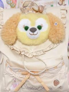 【お顔厳選】新作　上海ディズニー　バースデー　クッキーアンリュックバック 上海ディズニー クッキーアン ぬいぐるみリュックバッグ