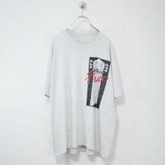 80s "CAPTIVE Free" Tee ライトグレー XL