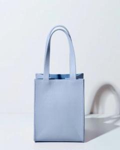 バッグ 101010 LEATHERS BOX BAG square BOX BAG square < sheepskin Light Blue> | 101010 LEATHERS