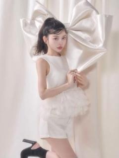 darich チュールぺプラムサマーツイードトップス チュールぺプラムサマーツイードトップス – Darich (ダーリッチ)