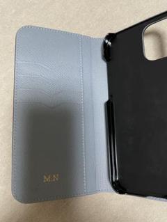 ボナベンチュラ iPhone12&12proケース グレージュxパールパープル iPhone 12 シリーズ