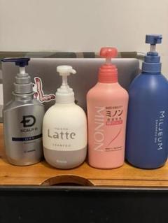 スカルプDドライシャンプーなど　4つのシャンプーのサムネイル