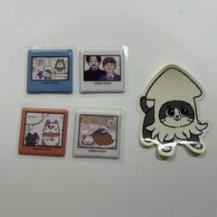 はま寿司×ねこに転生したおじさん シール ステッカー付