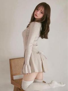 andmary Nina flare mini dress アンドマリー ANDMARY】Nina flare mini dress