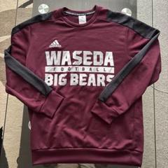 アディダス 早稲田大学 ラグビー蹴球部 Tシャツ 有田隆平 辻高志