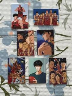 スラムダンク ラミネートカード 6点セット スラムダンク「流川楓」「仙道彰」ラミネートカード、桜木花道