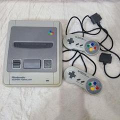 Nintendo スーパーファミコン本体&コントローラー 【未確認ジャンク】