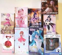 【まとめ売り】初音ミク 桜ミク 木之本桜 フリーレン ラム アルベド 等のサムネイル