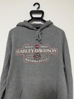 【激レア】HARLEY-DAVIDSON パーカー グレー 古着 Harley Davidson - 古着 ハーレーダビッドソン HARLEY DAVIDSON