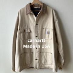 Carhartt ミシガンチョアコート　USA製　星タグ　カバーオール Carhartt(カーハート) / カバーオール/80s～90s/星タグ/ミシガン