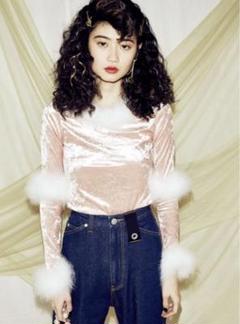 PAMEO POSE Poodle Top パメオポーズ　プードル　ロンt 秋服のサムネイル