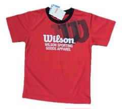 新品　Wilson 150cm シャツ　赤のサムネイル