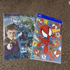 ハリー・ポッター スパイダーマン クリアファイルセット - メルカリ