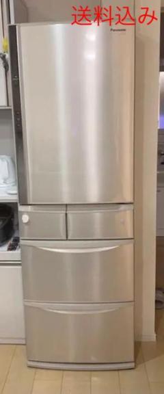再再販! 冷蔵庫 ガラストップ パナソニック NR-JD5101V-W Panasonic - 冷蔵庫