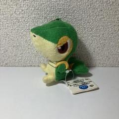 ポケモン　ベストウイッシュ　ボールチェーン付き　ぬいぐるみ　ツタージャ