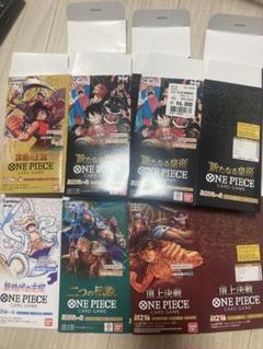 ワンピースカード 空箱　空BOX ONE PIECE - ワンピースカード 空箱BOX 8箱 の通販 by まるお's