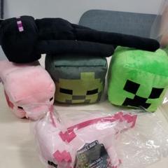 マインクラフト　ぬいぐるみ　おまとめ　ウーパールーパー　クリーパー