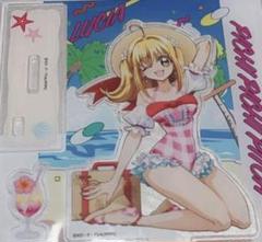 ぴちぴちピッチ　レトロ水着　まるくじ　アクリルスタンド アクスタ　るちあ ぴちぴちピッチ×まるくじ」アクスタやジオラマが登場！るちあ達